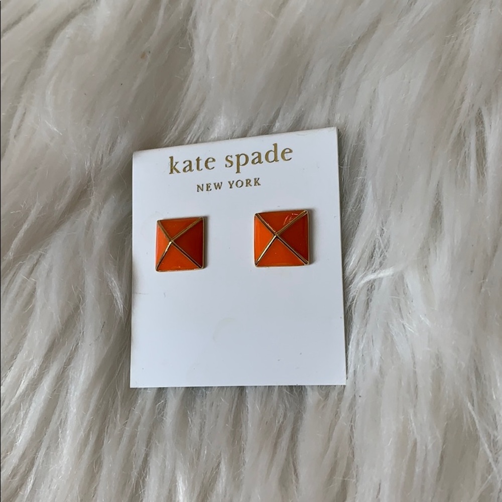 Kate Spade | Orange Stud Earrings